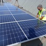 Mantenimiento a planta fotovoltaica en Ministerio de Defensa 37 kWp